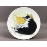 ELIZABETH BLACKADDER PLATE AND ANOTHER