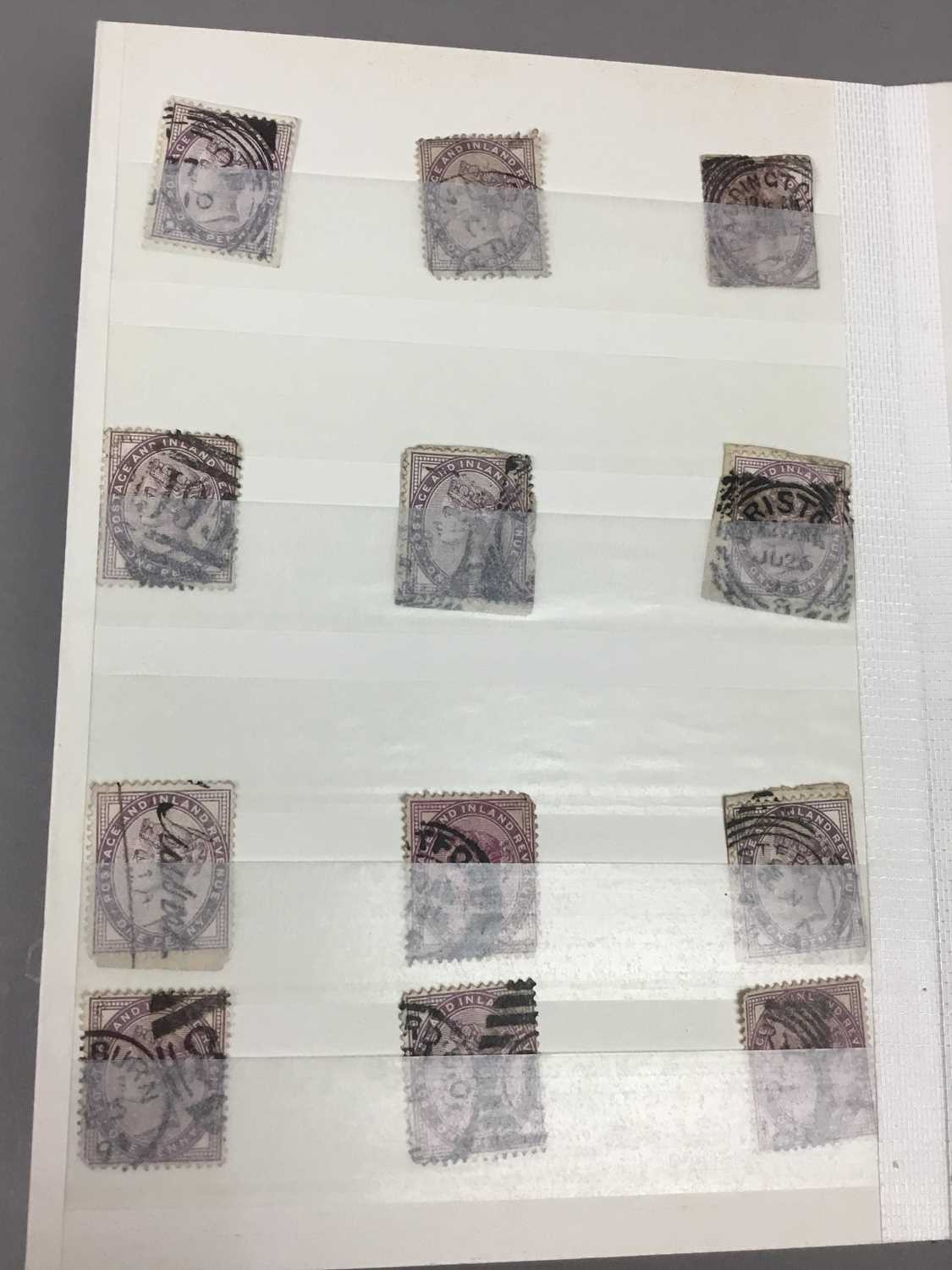 AN ALBUM AND SHEET OF VICTORIAN STAMPS - Image 4 of 10