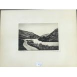 LOCH EILE, AN ETCHING BY TOM DONALD AND TWO OTHER PICTURES