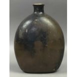 A JAPANESE WWII PERIOD MILITARY CANTEEN/FLASK AND OTHER OBJECTS
