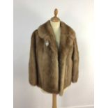 A LADY'S MINK FUR JACKET AND OTHER FURS