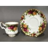 A ROYAL ALBERT 'OLD COUNTRY ROSES' TEA AND DINNER SERVICE