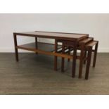 A TEAK COFFEE TABLE