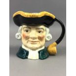 A COLLECTION OF ROYAL DOULTON AND OTHER CHARACTER JUGS