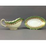 A BISHOP PART DINNER SERVICE AND OTHER TEA WARE