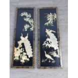 A PAIR OF CHINESE PANELS