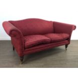 TWO SEAT SCROLL END SOFA