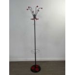 A MID 20TH CENTURY 'ATOMIC' COAT STAND