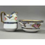 A NORITAKE 'AUBERRY' PATTERN COFFEE SERVICE AND ANOTHER