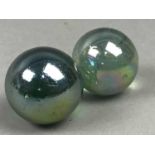 A GROUP OF MARBLES