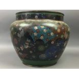 A CHINESE CLOISONNE ENAMEL PLANTER