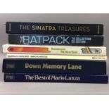 MUSIC INTEREST- SINATRA BOOK AND ASSORTED RECORDS