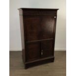 A 19TH CENTURY DUTCH MAHOGANY FALL FRONT SECRETAIRE