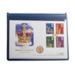 THE ELIZABETH II 2003 GOLD BULLION SOVEREIGN COVER