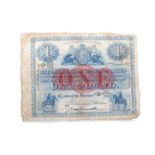 THE UNION BANK OF SCOTLAND LTD ONE POUND NOTE DATED 1914