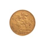 AN EDWARD VII GOLD SOVEREIGN DATED 1907