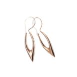 TWO PAIRS OF EARRINGS