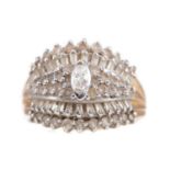 A DIAMOND DRESS RING