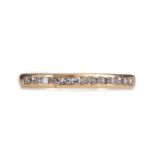 A DIAMOND HALF ETERNITY RING