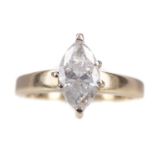 A DIAMOND SOLITAIRE RING