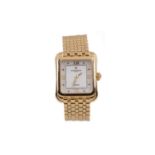 A LADY'S VACHERON CONSTANTIN EIGHTEEN CARAT GOLD AUTOMATIC WRIST WATCH