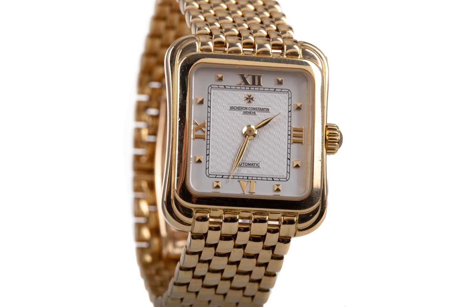 A LADY'S VACHERON CONSTANTIN EIGHTEEN CARAT GOLD AUTOMATIC WRIST WATCH - Image 3 of 4