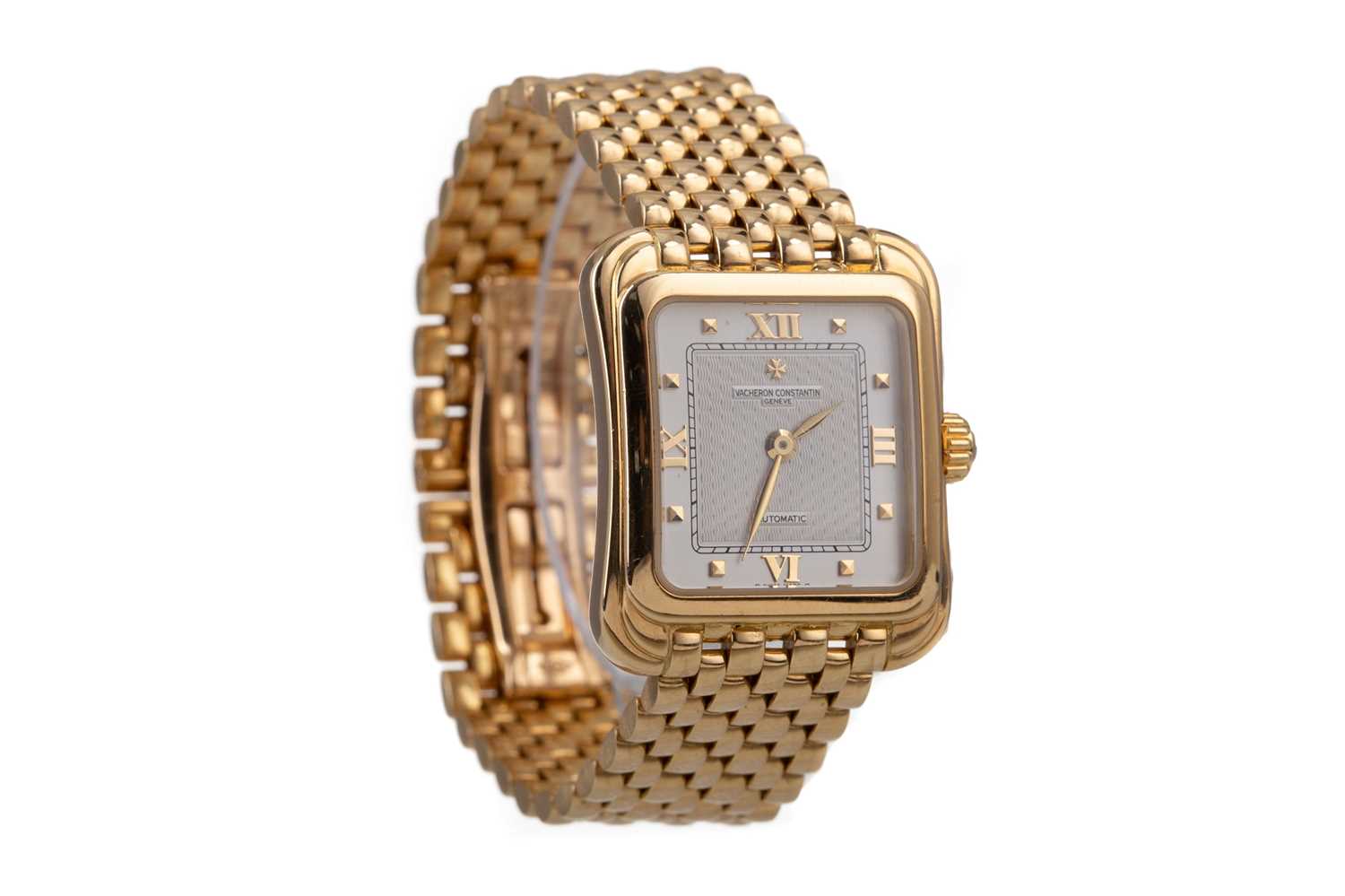 A LADY'S VACHERON CONSTANTIN EIGHTEEN CARAT GOLD AUTOMATIC WRIST WATCH - Image 2 of 4