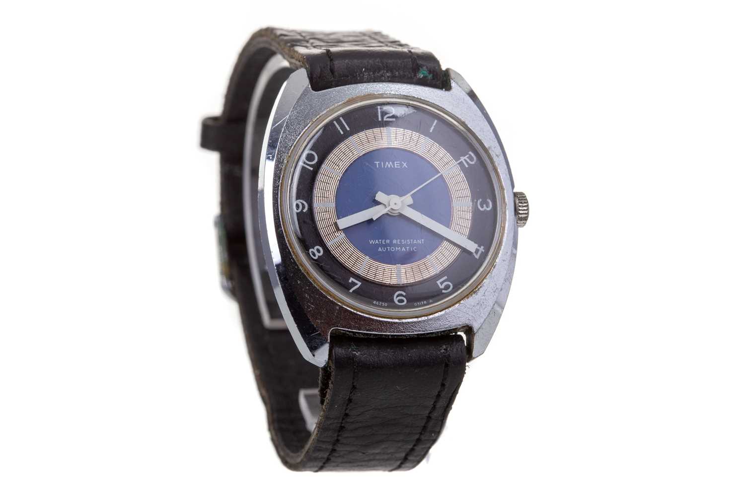 A GENTLEMAN'S TIMEX CHROME PLATED AUTOMATIC WRIST WATCH - Image 2 of 2