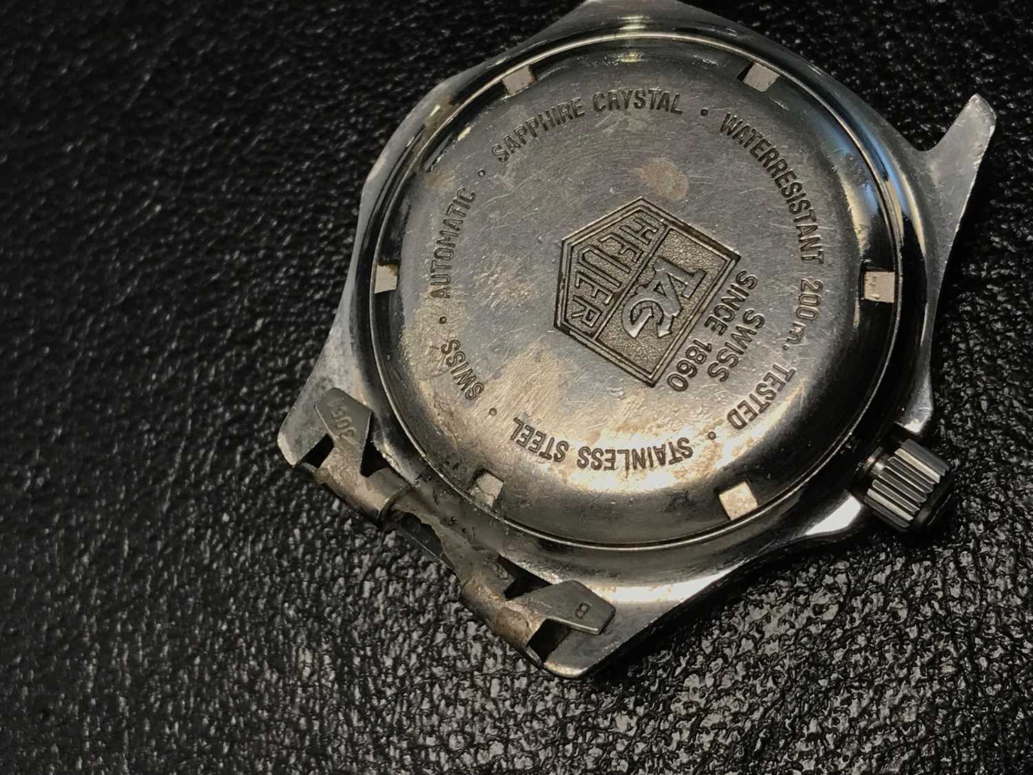 A GENTLEMAN'S TAG HEUER STAINLESS STEEL AUTOMATIC WRIST WATCH - Image 2 of 3