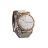 A GENTLEMAN'S ARDATH GOLD PLATED MANUAL WIND WRIST WATCH