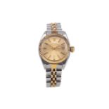 LADY'S ROLEX OYSTER PERPETUAL DATE AUTOMATIC WRIST WATCH