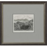 A PAIR OF ETCHINGS BY PAUL KERSHAW