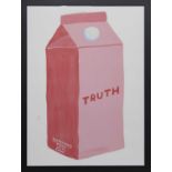 TRUTH, A LITHOGRAPH BY DAVID SHRIGLEY