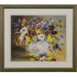 FLOWERS, AN OIL BY LILLIAS BLACKIE