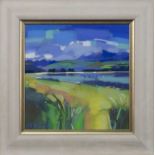 SUMMER, BRODICK, A PASTEL BY PAM GLENNIE