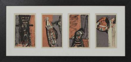 ORIGINAL LITHOGRAPHS FROM 'POEMS OF SLEEP AND DREAMS' BY ROBERT COLQUHOUN