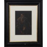 RABBIE, A MIXED MEDIA BY PETER HOWSON