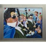 ALL SHOOK UP, AN OIL BY DAVID GRAY