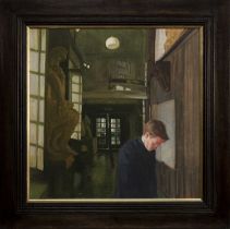 INTO EXILE (GLASGOW SCHOOL OF ART), AN OIL BY ANDREW FITZPATRICK