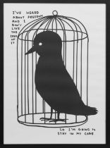 I'VE HEARD ABOUT FREEDOM, A LITHOGRAPH BY DAVID SHRIGLEY
