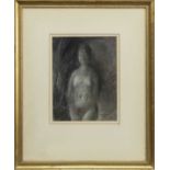NUDE STUDY, A PASTEL BY JAMES DOWNIE ROBERTSON