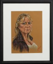 WIFE, MOTHER SISTER, DAUGHTER, FRIEND, LOVER, A PASTEL BY GRAHAM MCKEAN