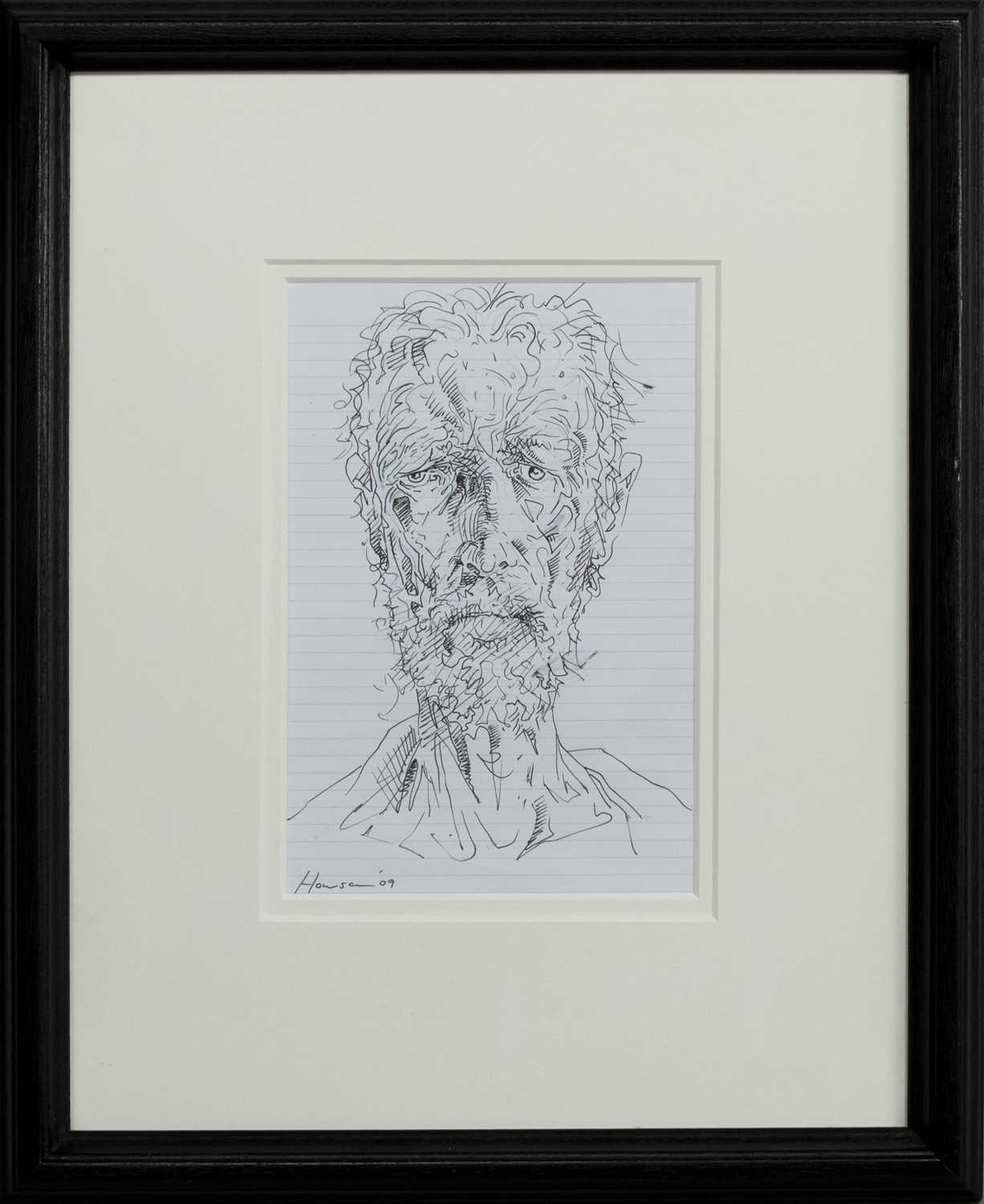 AN UNTITLED SKETCH BY PETER HOWSON