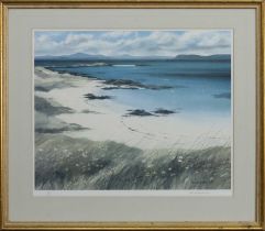 A VIEW TO THE ISLANDS, A SIGNED LIMITED EDITION PRINT BY JIM NICHOLSON