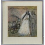 THE BRIDE, A MIXED MEDIA BY TOM MCKENDRICK