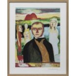 THE PORTRAIT OF SIR WALTER SCOTT, A SIGNED LIMITED EDITION LITHOGRAPH BY JOHN BELLANY