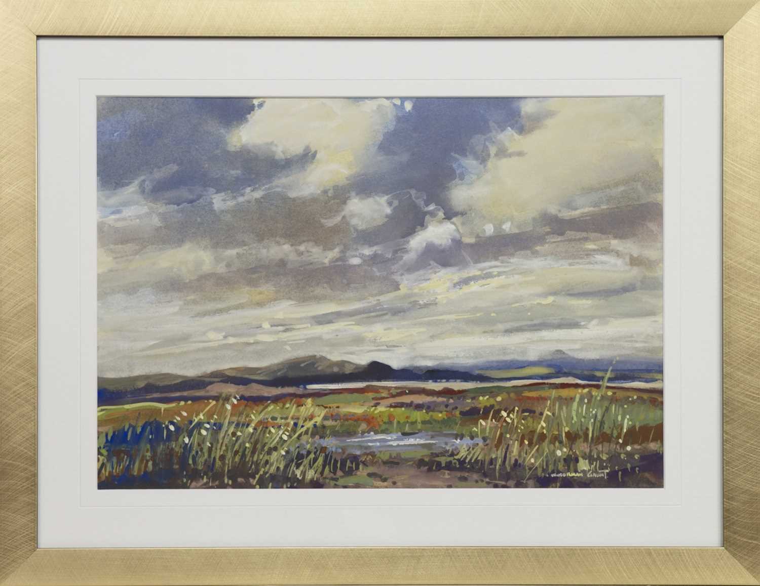 ON IONA, A WATERCOLOUR BY WILLIAM NORMAN GAUNT