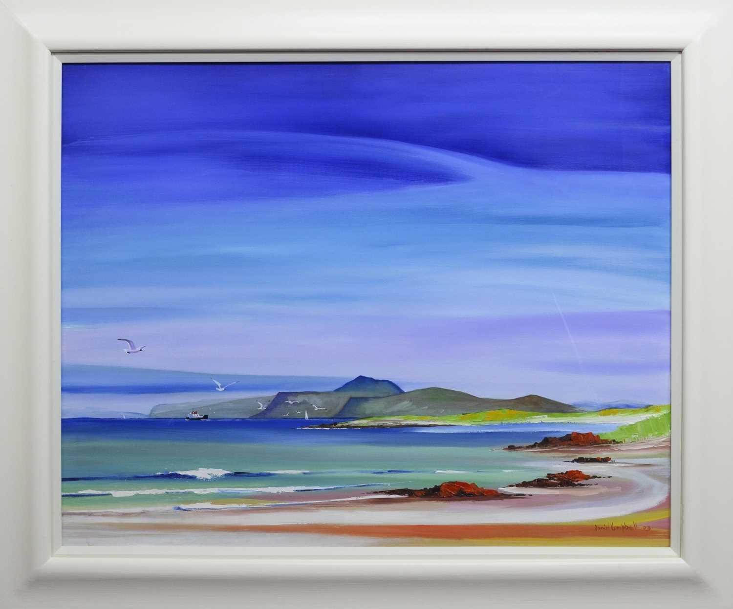 SCOTTISH COAST, AN OIL BY DANIEL CAMPBELL