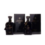 TWO BALLANTINE'S AGED 21 YEARS DECANTERS