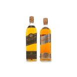 JOHNNIE WALKER GOLD LABEL AGED 18 YEARS, AND PURE AGED 15 YEARS